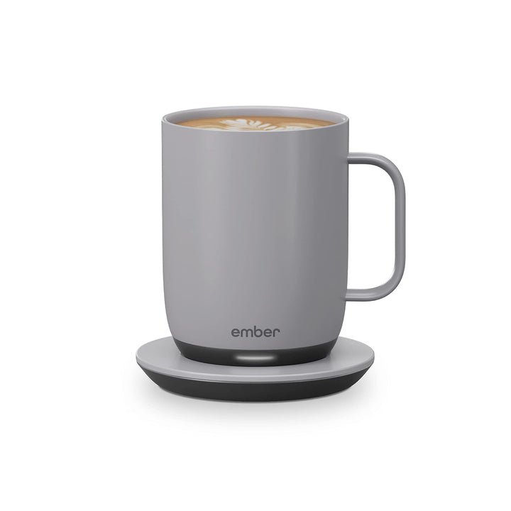 Ember Charging Coaster 2, Wireless Charging for Use with Ember Temperature Control Smart Mug, Gray