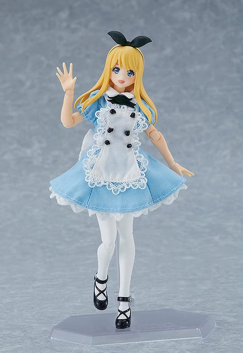 Max Factory Figma Styles: Female Body (Alice) Dress & Apron Outfit Figma Action Figure