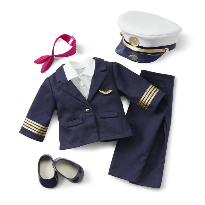 American Girl Truly Me AG Air Lines Pilot Uniform