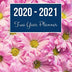 2020-2021 Two Year Planner: Petaled Flower Cover | 2020 Planner Weekly and Monthly | Jan 1, 2020 to Dec 31, 2021 | Calendar Views