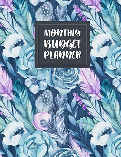 Monthly Budget Planner: Monthly & Weekly Finance Expense Tracker, Book Keeping Notebook & Basic Bill Organizer (Large Size 8.5x11)