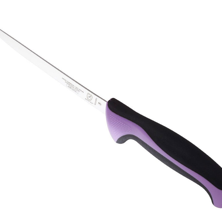 Mercer Culinary Purple Millennia Colors Handle, 6" Narrow Boning Knife