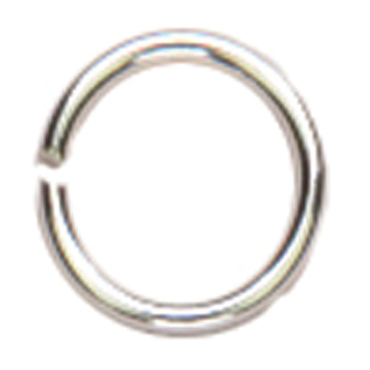 Cousin 4mm Sterling Silver Open Jump Ring - 25pc