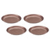 Cuisinart CMBM-4PPBZ 4-pc Mini Pizza Pan Set, Bronze