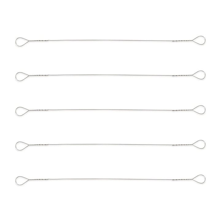 Fox Run Cheese Wires Set of 5,Silver, 5.5 inches long 5 Wires Grey Replacement Wires