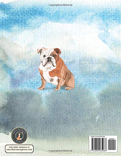 2020 Weekly Planner: Bulldog Dogs - Weekly and Monthly Calendar, Diary and Habit Tracker