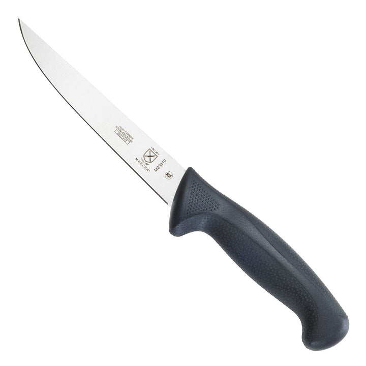 Mercer Culinary M23810 Millennia Black Handle, 6-Inch Wide, Boning Knife 6" Boning Knife (Wide)