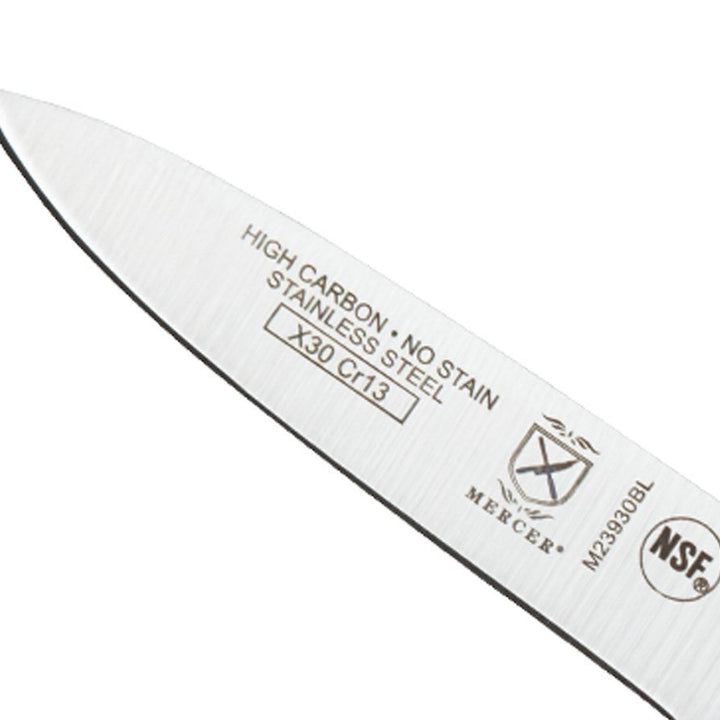 Mercer Culinary Millennia Colors 3-Inch Slim Paring Knife, Blue 3" Slim Paring Knife