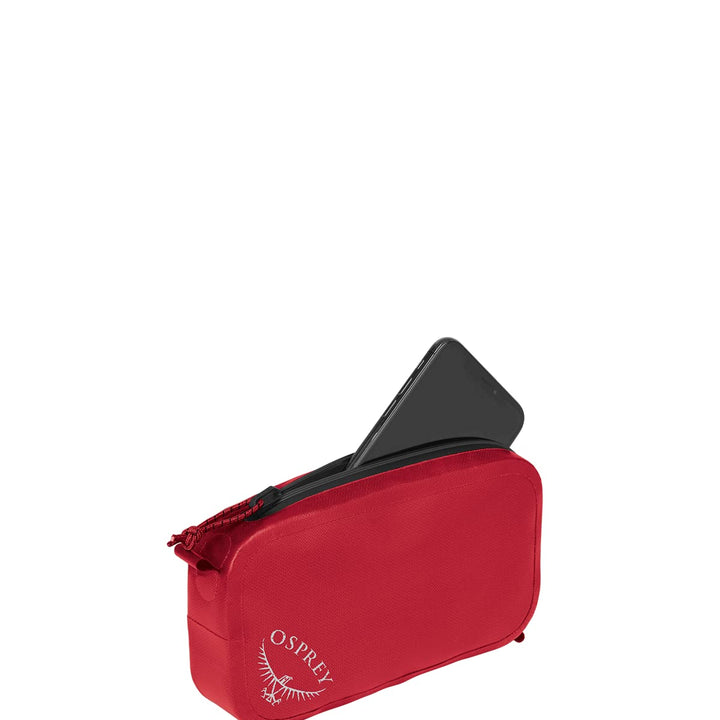 Osprey Waterproof Pack Pocket, Poinsettia Red Waterprood Pack Pocket