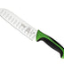 Mercer Culinary Millennia Colors 7-Inch Granton Edge Santoku Knife, Green 7" Santoku Knife (Granton Edge)