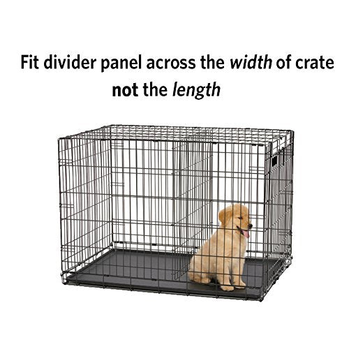 MidWest Homes for Pets Divider Panel Fits Models 1324TD, 1524 and 1524DD Black Models 1524, 1524DD, 1924