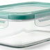 OXO Good Grips 3.5 Cup Smart Seal Glass Rectangle Food Storage Container, Clear