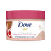 Dove Scrub Pomegranate & Shea Butter For Silky, Soft Skin Body Scrub Exfoliates and Provides Lasting Nourishment 10.5 oz