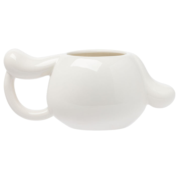 Silver Buffalo Sanrio Hello Kitty and Friends Cinnamoroll Ceramic 3D Sculpted Mug, 20 Ounces
