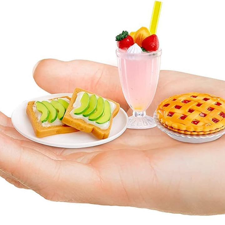 MGA's Miniverse Make It Mini Food Diner Series 1 Minis, Blind Packaging, DIY, Resin Play, Collectors, 8+