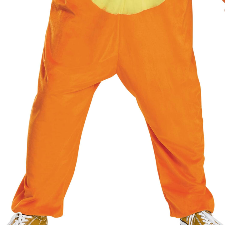 Disguise unisex-adult Charizard Costume for Adults, Deluxe Official Pokemon Halloween Costume With Hood and Wings As Shown Medium (38-40)