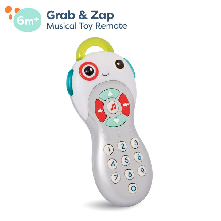 B. toys- B. baby- Baby Musical TV Remote  Toy TV Remote with Lights & Sounds  Sensory Baby Toy  Learning Toys for Babies  6 Months +