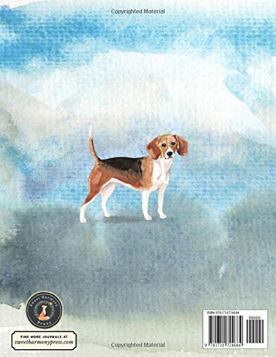 2020 Weekly Planner: Beagle Dogs - Weekly and Monthly Calendar, Diary and Habit Tracker