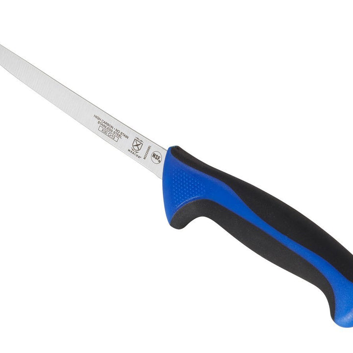 Mercer Culinary Millennia Colors 6-Inch Narrow Boning Knife, Blue 6" Narrow Boning Knife