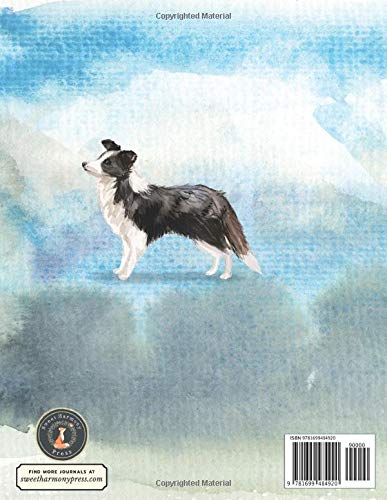 2020 Weekly Planner: Border Collie Dogs - Weekly and Monthly Calendar, Diary and Habit Tracker