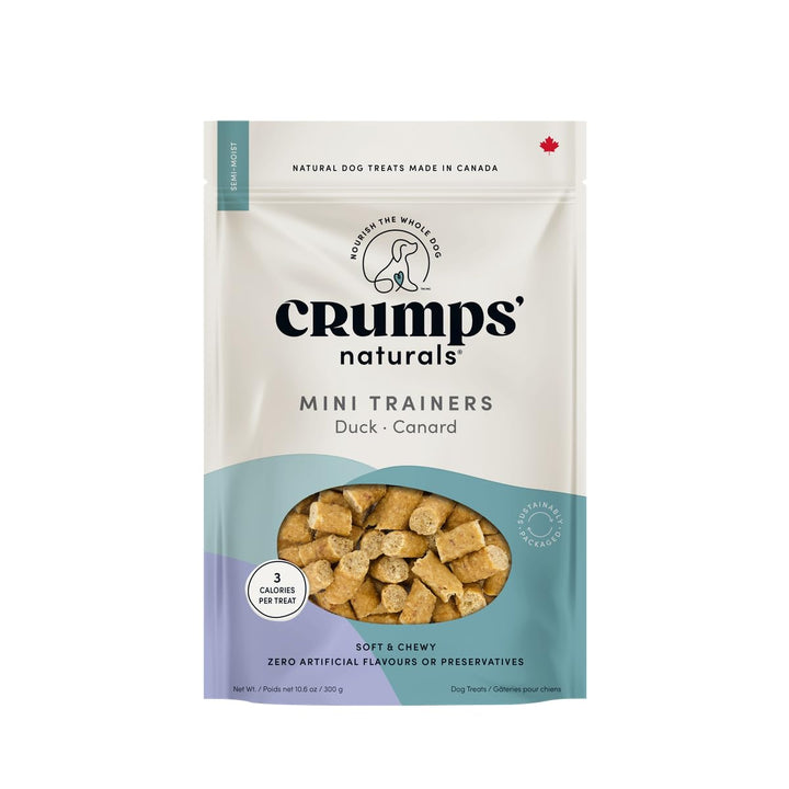 Crumps' Naturals Mini Trainers Semi-Moist Duck 10.6oz