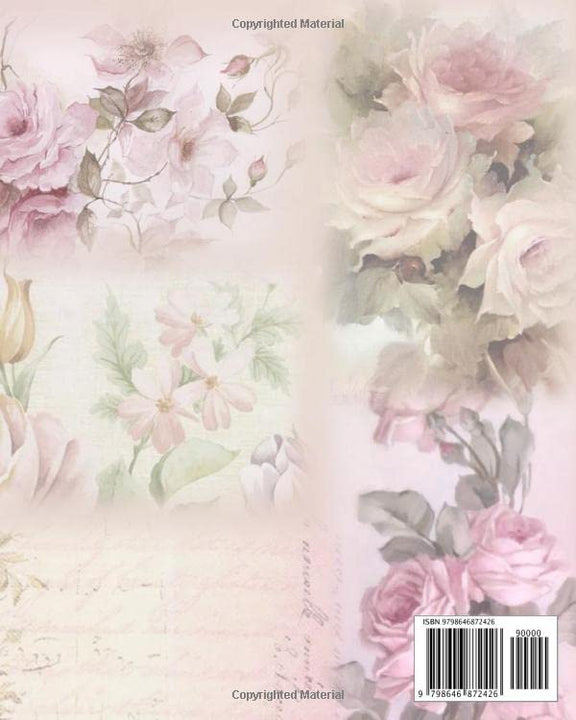 3 Year Monthly Planner 2021-2023: Large Block Style Calendar / 36 Month Schedule Agenda Organizer / Plans - Goals - Notes Pages / Shabby Chic Floral Design (2021-2023 3 Year Monthly Planner Series)