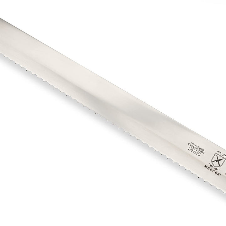 Mercer Culinary Ultimate White 12" Wavy Edge Slicer Knife