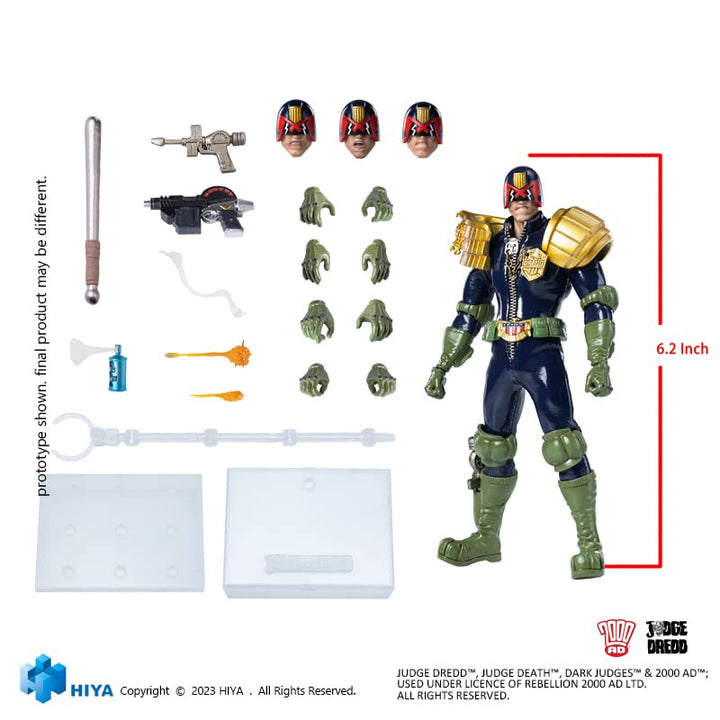 Hiya Toys Judge Dredd Exquisite Super Series 1:12 Scale PX Action Figure