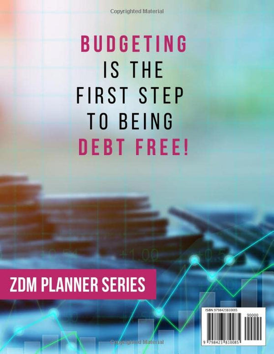 ZDM Living Debt Free Finance And Budget Planner For Moms: Weekly, monthly, and yearly un-dated budget, saving, debt, and expense tracker notebook. ... moms. 8.5 x 11 inches with Paperback cover