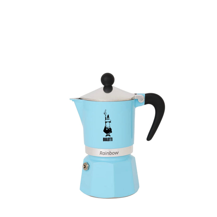 Bialetti - Moka Express: Iconic Stovetop Espresso Maker, Makes Real Italian Coffee, Moka Pot 3 Cups (4.3 Oz - 130 Ml), Aluminium, Silver 3-Cup