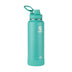 Takeya Actives 40 oz Vacuum Insulated Stainless Steel Water Bottle with Spout Lid, Premium Quality, Teal