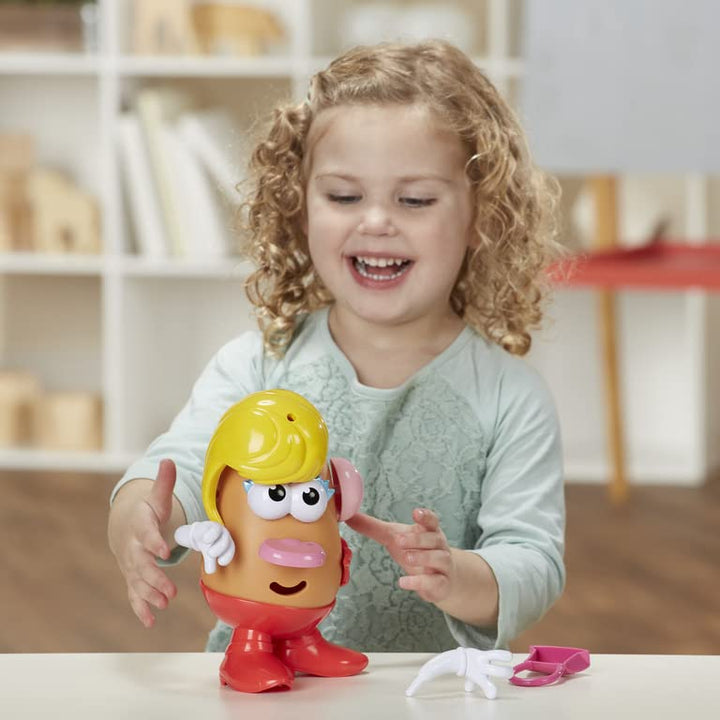 Mr Potato Head Mrs. Potato Head Classic Toy For Kids Ages 2 and Up, Includes 12 Parts and Pieces to Create Funny Faces