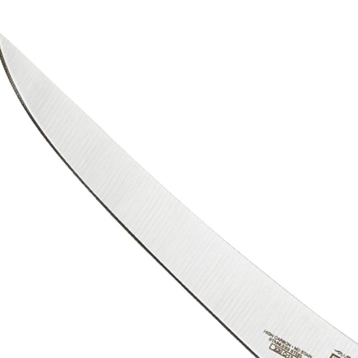 Mercer Culinary M23820 Millennia Black Handle, 6-Inch Curved, Boning Knife 6" Boning Knife (Curved)