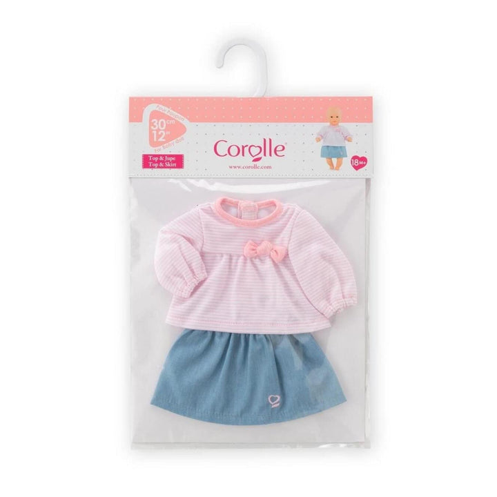 Corolle - Top & Skirt - Baby Doll Outfit for 12" Dolls