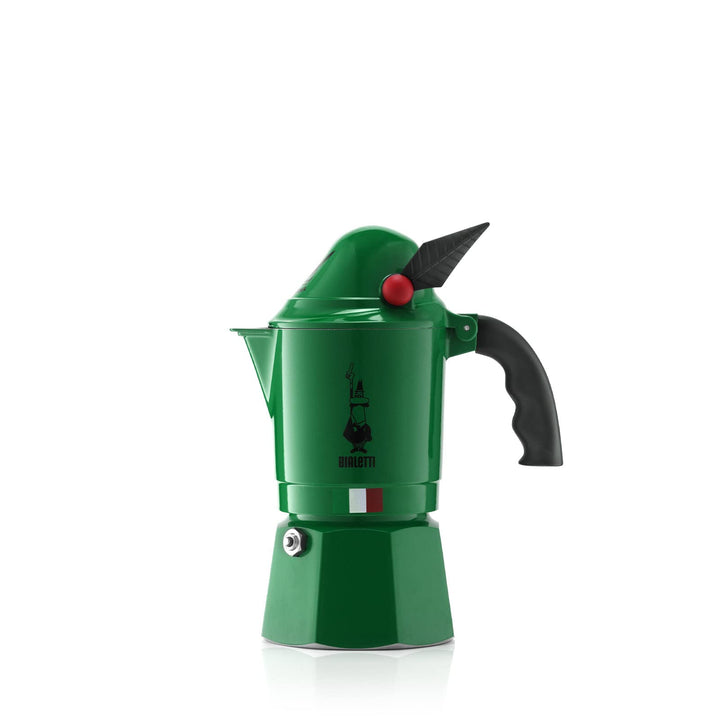 Bialetti - Moka Express: Iconic Stovetop Espresso Maker, Makes Real Italian Coffee, Moka Pot 3 Cups (4.3 Oz - 130 Ml), Aluminium, Silver 3-Cup