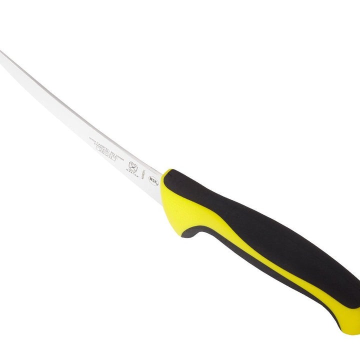 Mercer Culinary Millennia Colors Boning Knife, 6-Inch Curved, Yellow