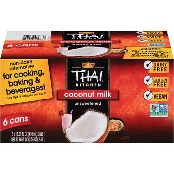 Thai Kitchen Coconut Milk 13.66 Oz., 6 Pk.