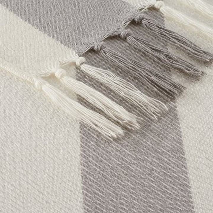 Member'S Mark Cotton Stripe Throw with Tassels, 60" X 70" (Assorted Colors)