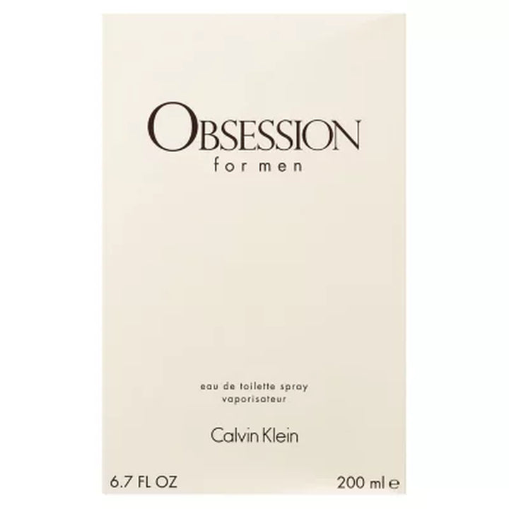 Calvin Klein Obsession for Men Eau De Toilette, 6.7 Fl Oz