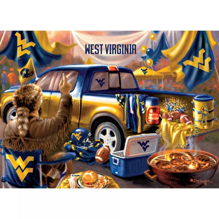 Masterpieces 1000 Piece Jigsaw Puzzle - NCAA WVU Mountaineers Gameday.