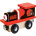 Masterpieces Officially Licensed NFL Cleveland Browns Wooden Toy Train Engine for Kids.