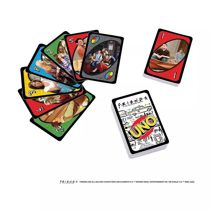 Mattel Games UNO Friends Card Game Family Game Night