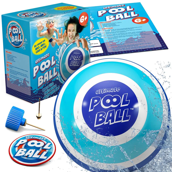 Activ Life the Ultimate Pool Ball - Fill It with Water to Play Underwater Games! Best Pool Toys