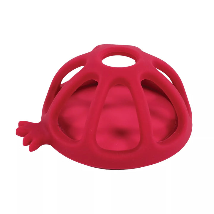 Hudson Baby Silicone Teether, Pomegranate, One Size