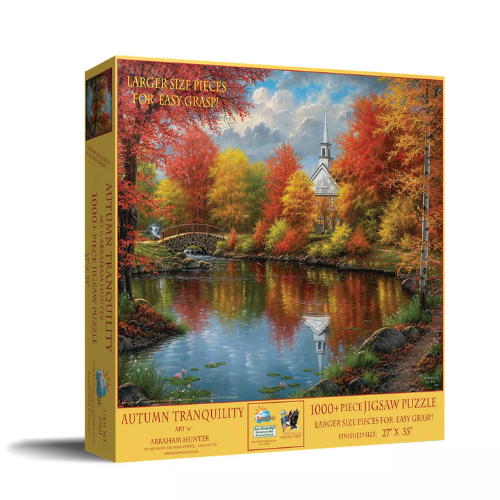 Sunsout Autumn Tranquility 1000 Pc Large Pieces Jigsaw Puzzle 69621