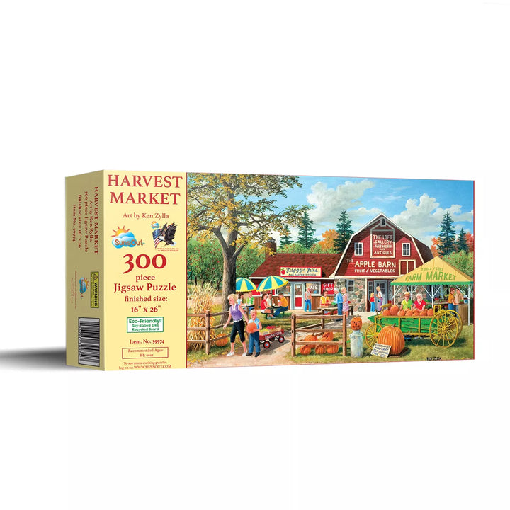 Sunsout Harvest Market 300 Pc Jigsaw Puzzle 39974