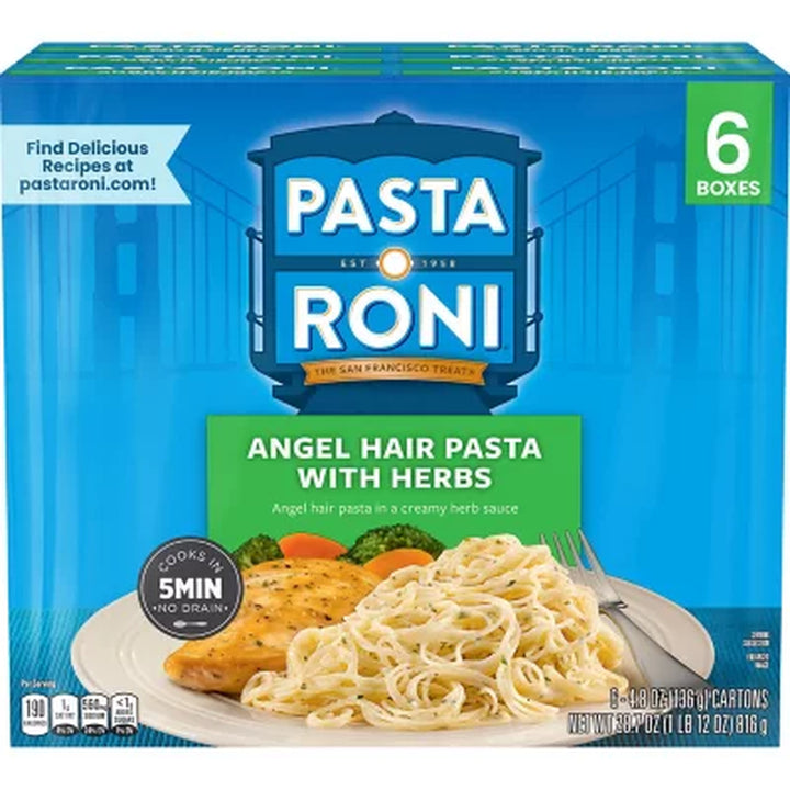 Pasta Roni Angel Hair Pasta with Herbs (4.8 Oz., 6 Pk.)