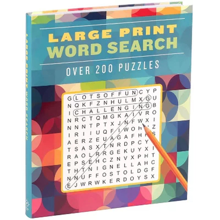 Large Print Word Search by Portable Press, Paperback