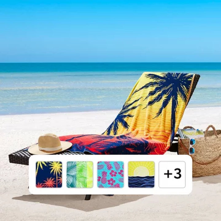 Member'S Mark Oversized 2Pk Beach Towels, 40" X 72", Assorted Designs