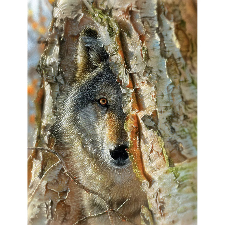 Sunsout Wolf Encounter 500 Pc Jigsaw Puzzle 69843